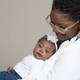 Zaiane Alawode and daughter Naiilah